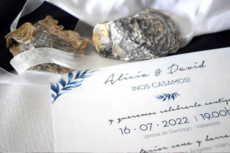 Invitación de boda